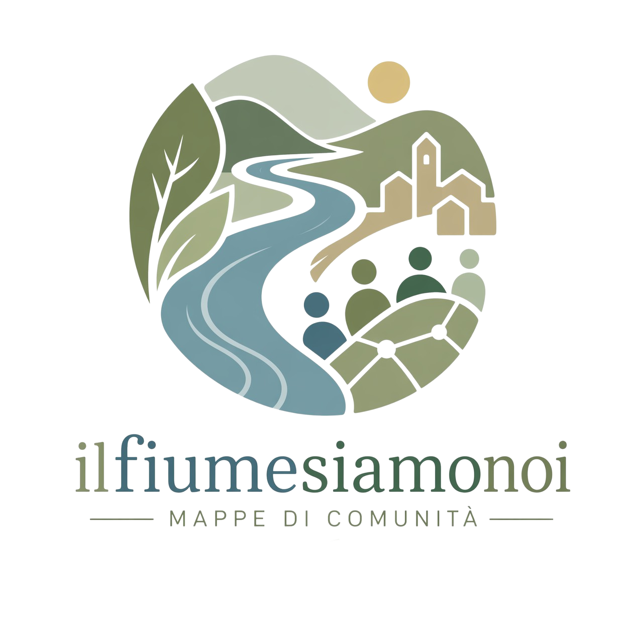 Logo Il fiume siamo noi - Parma